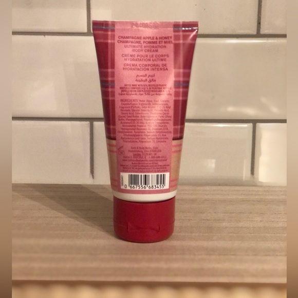 Champagne Apple & Honey Body Cream 2.5 oz - Picture 2 of 2